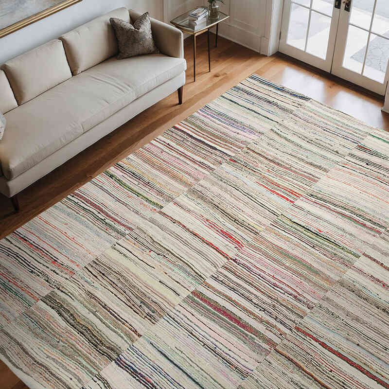 Patchwork Kilim Rug - 9' 6" x 11' 3" (114" x 135") - K0058594