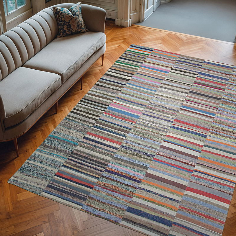 Alfombra Kilim De Retazos - 230 cm x 320 cm - K0058601