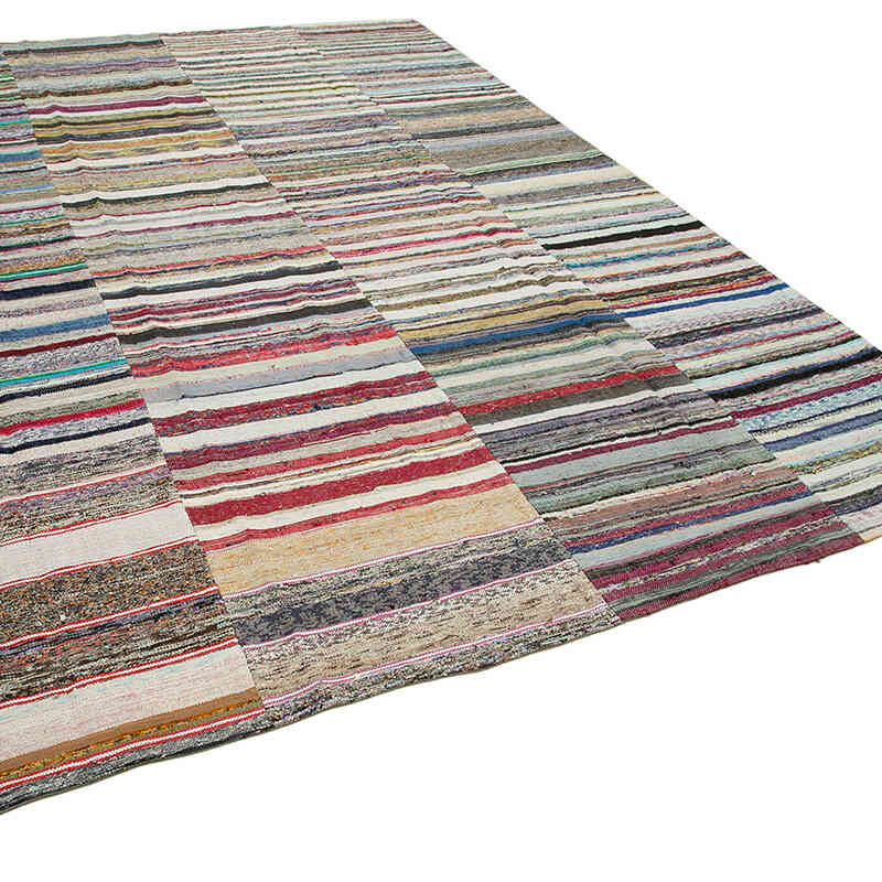 Alfombra Kilim De Retazos - 262 cm x 370 cm - K0058622