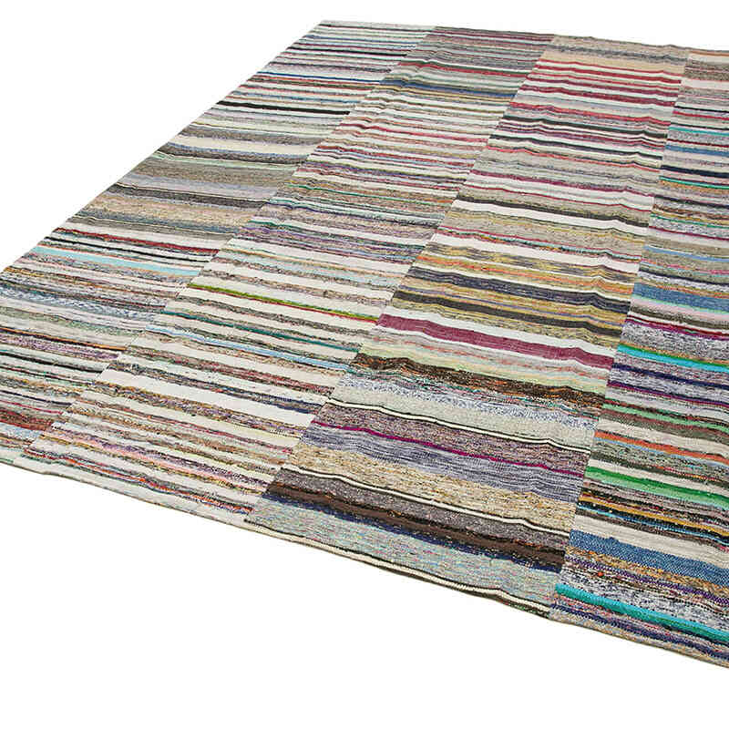 Alfombra Kilim De Retazos - 262 cm x 370 cm - K0058622