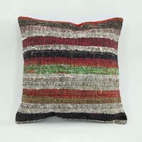 Kilim Pillow Cover - 1' 8" x 1' 8" (20" x 20")