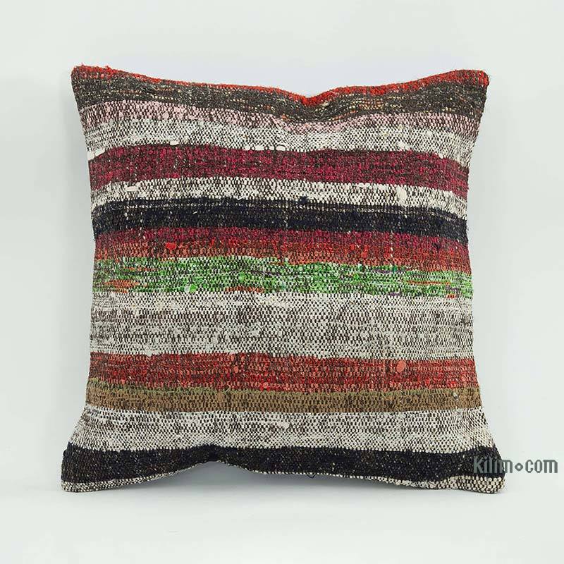 Kilim Pillow Cover - 1' 8" x 1' 8" (20" x 20") - K0058726