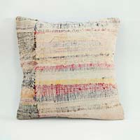 Kilim Pillow Cover - 1' 8" x 1' 8" (20" x 20")