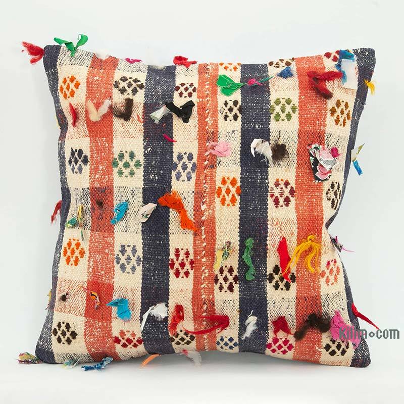 Kilim Pillow Cover - 1' 8" x 1' 8" (20" x 20") - K0058903