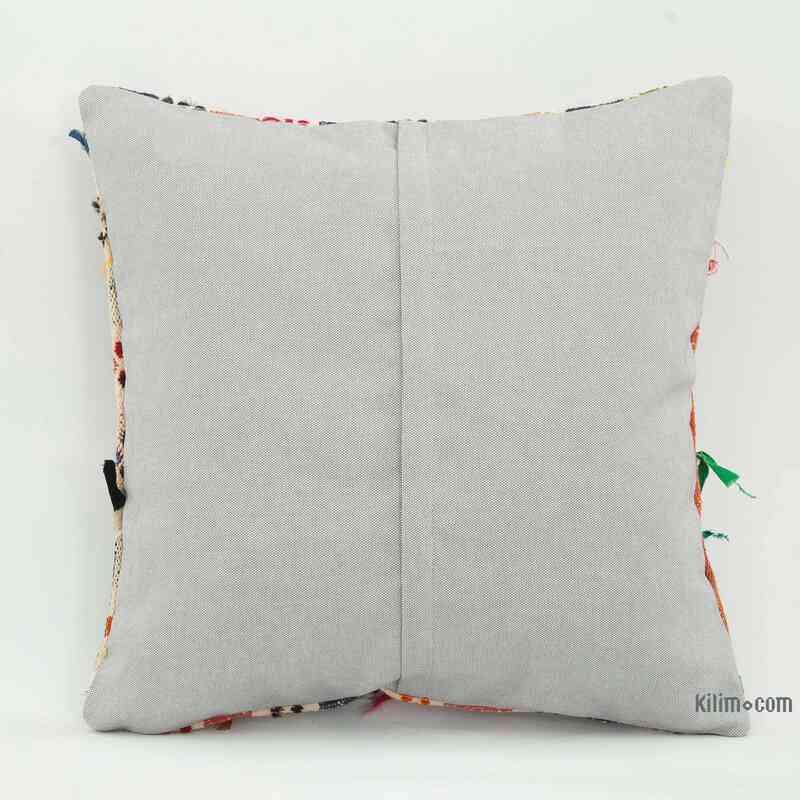 Kilim Pillow Cover - 1' 8" x 1' 8" (20" x 20") - K0059002