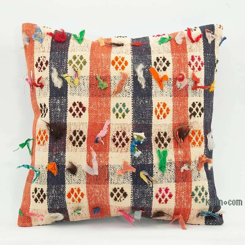 Kilim Pillow Cover - 1' 8" x 1' 8" (20" x 20") - K0059002