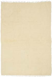Beige Vintage Siirt Rug - 4' 6" x 6' 6" (54" x 78")