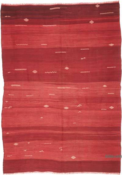 Kırmızı Manisa Kilimi - 172 cm x 244 cm
