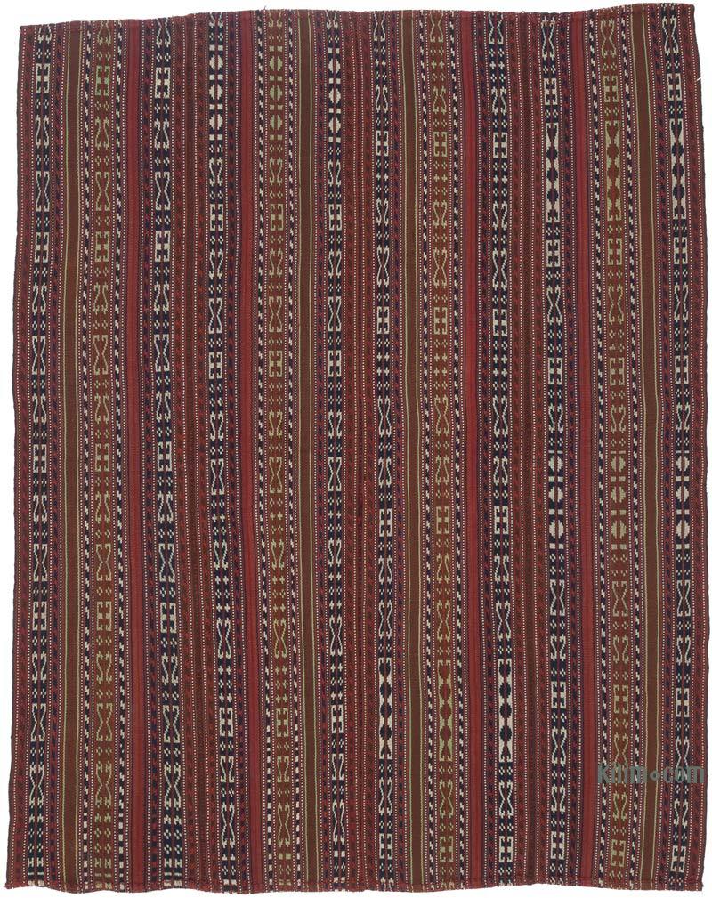 Alfombra Turca de Tejido Plano - 140 cm x 180 cm - K0059241