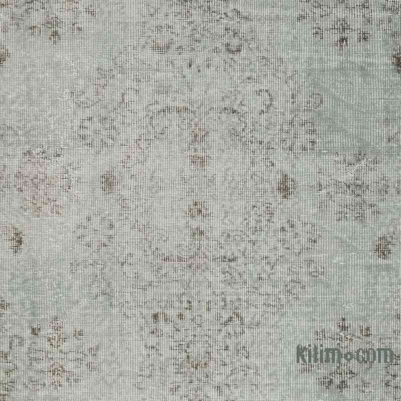 Gri Boyalı El Dokuma Anadolu Halısı - 180 cm x 292 cm - K0059262