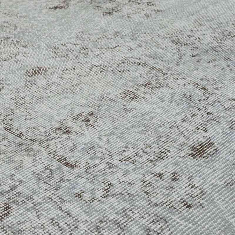 Gri Boyalı El Dokuma Anadolu Halısı - 180 cm x 292 cm - K0059262