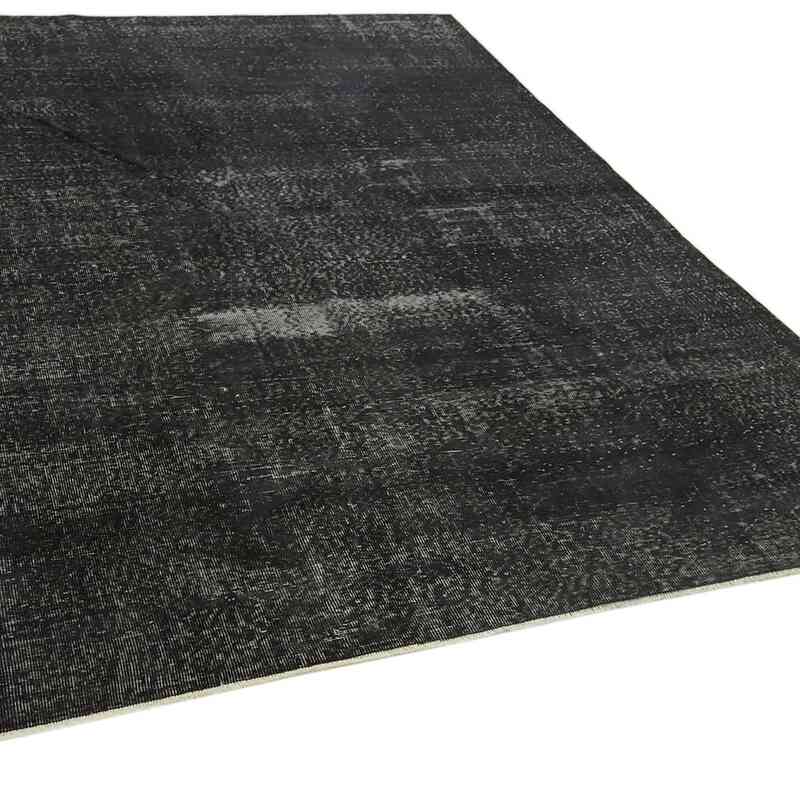 Siyah Boyalı El Dokuma Anadolu Halısı - 213 cm x 276 cm - K0059263