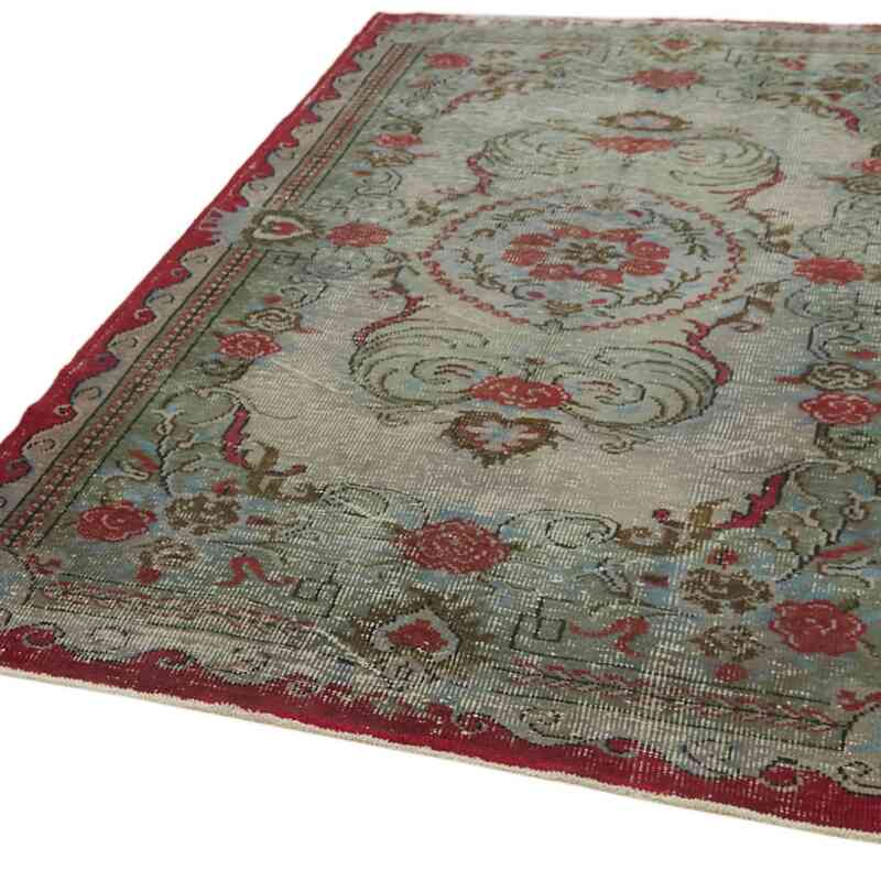 Vintage Turkish Hand-Knotted Rug - 5' 8" x 9' 5" (68 in. x 113 in.) - K0059264