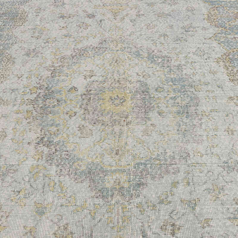 Over-dyed Vintage Hand-Knotted Turkish Rug - 5' 9" x 8' 11" (69" x 107") - K0059267