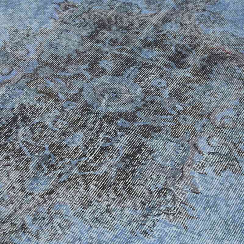 Lacivert Boyalı El Dokuma Anadolu Halısı - 161 cm x 301 cm - K0059271
