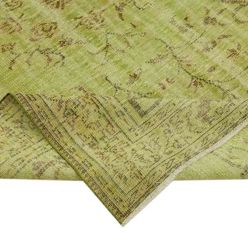 Yeşil Boyalı El Dokuma Anadolu Halısı - 180 cm x 269 cm - K0059275