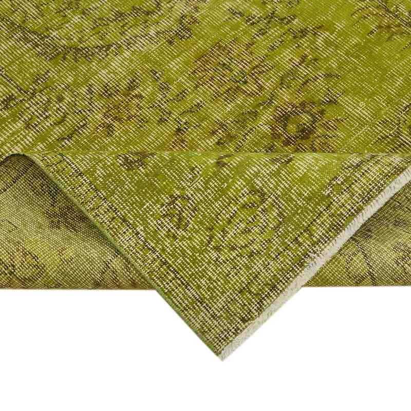 Yeşil Boyalı El Dokuma Anadolu Halısı - 164 cm x 273 cm - K0059279