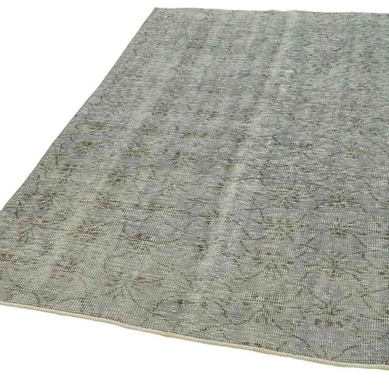 Lacivert Boyalı El Dokuma Anadolu Halısı - 143 cm x 224 cm - K0059284