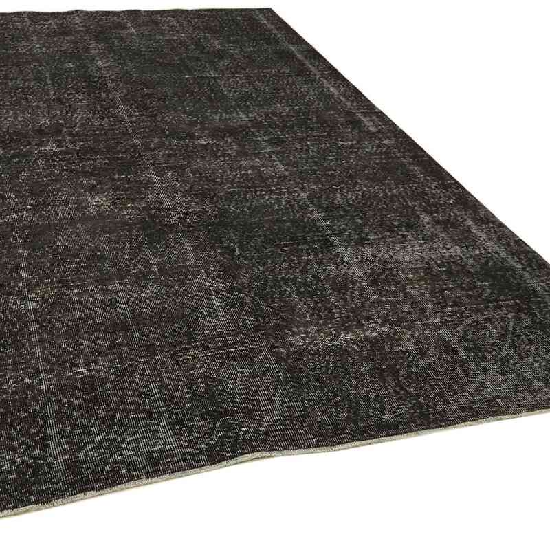 Siyah Boyalı El Dokuma Anadolu Halısı - 190 cm x 298 cm - K0059291