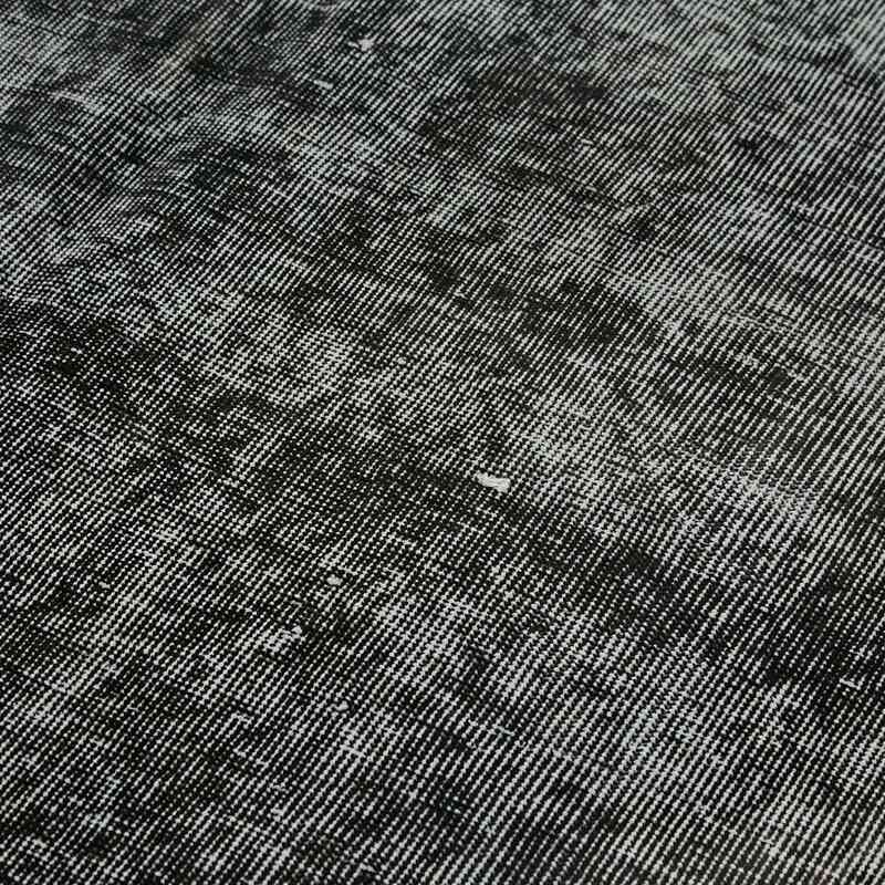 Siyah Boyalı El Dokuma Anadolu Halısı - 205 cm x 302 cm - K0059294