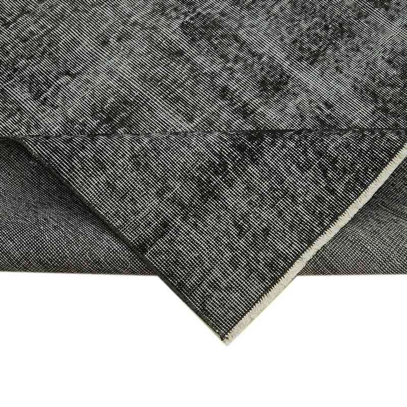 Siyah Boyalı El Dokuma Anadolu Halısı - 205 cm x 302 cm - K0059294