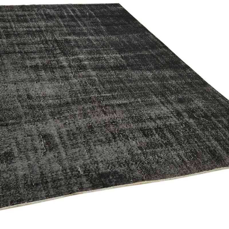 Siyah Boyalı El Dokuma Anadolu Halısı - 209 cm x 304 cm - K0059296