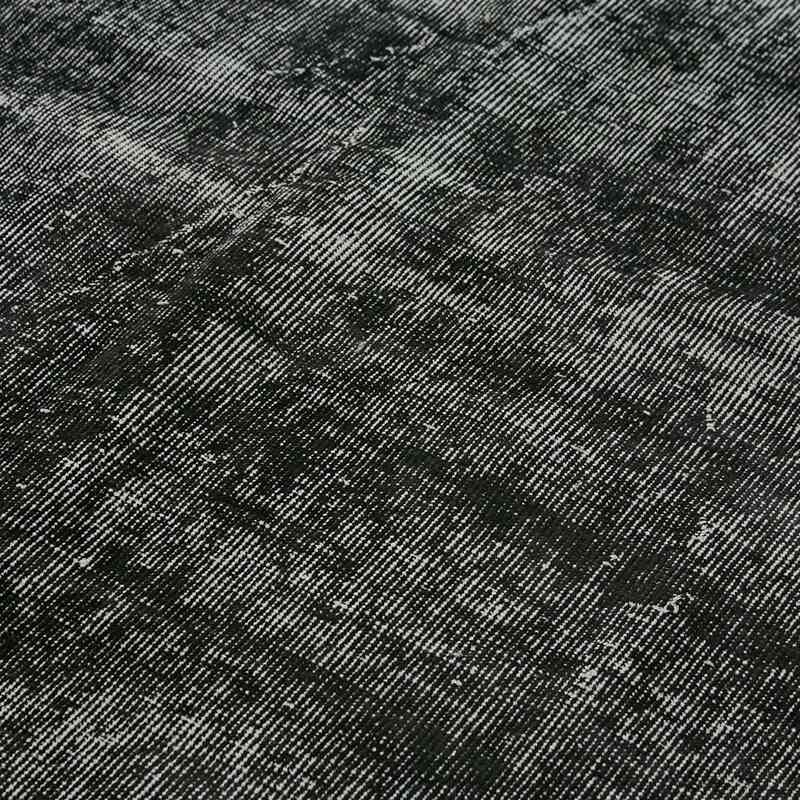 Siyah Boyalı El Dokuma Anadolu Halısı - 209 cm x 304 cm - K0059296