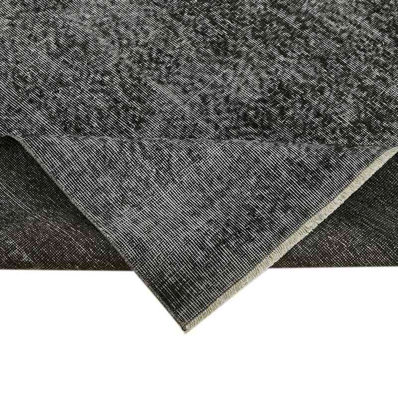 Siyah Boyalı El Dokuma Anadolu Halısı - 147 cm x 237 cm - K0059303