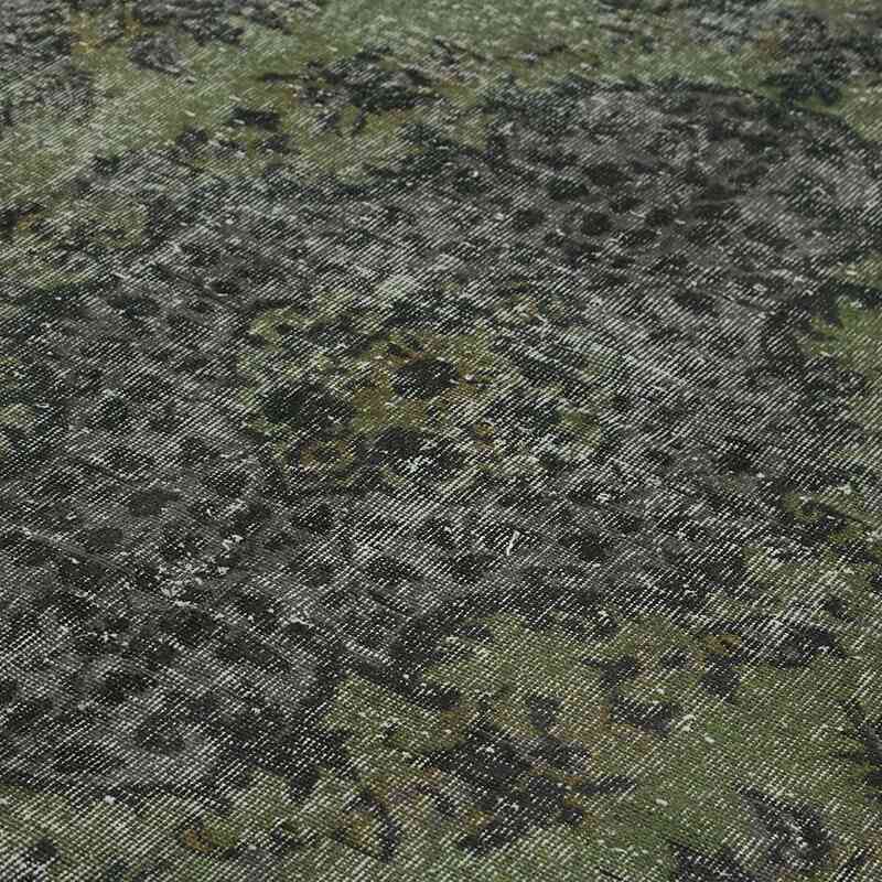 Siyah Boyalı El Dokuma Anadolu Halısı - 196 cm x 311 cm - K0059305