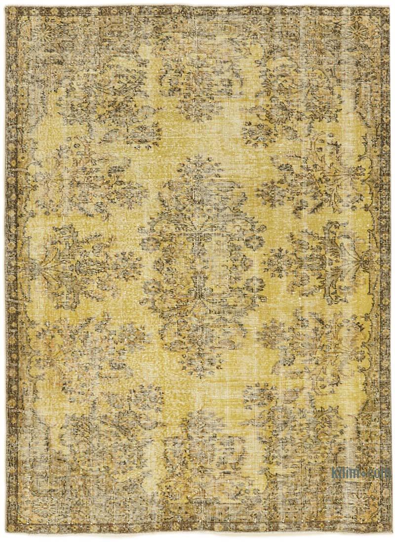 Alfombra Turca Vintage Sobre-teñida - 167 cm x 225 cm - K0059314