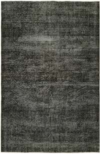 Alfombra Turca Vintage Sobre-teñida - 197 cm x 295 cm
