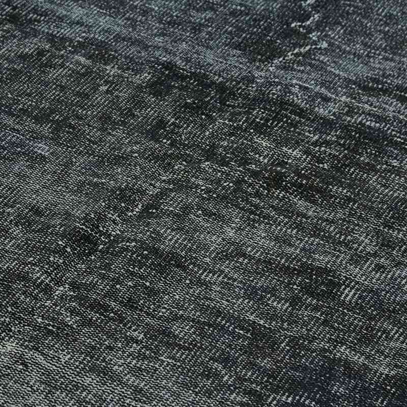 Siyah Boyalı El Dokuma Anadolu Halısı - 197 cm x 295 cm - K0059315