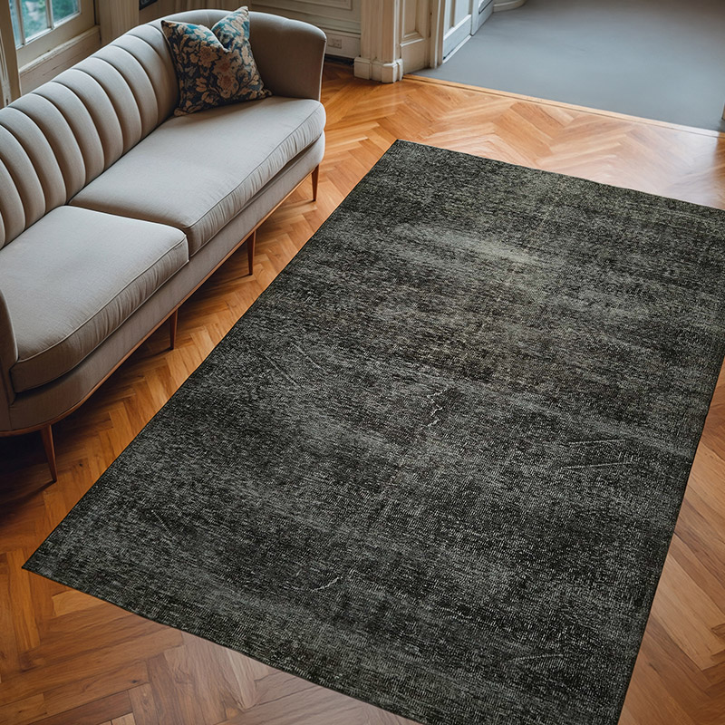 Alfombra Turca Vintage Sobre-teñida - 197 cm x 295 cm - K0059315