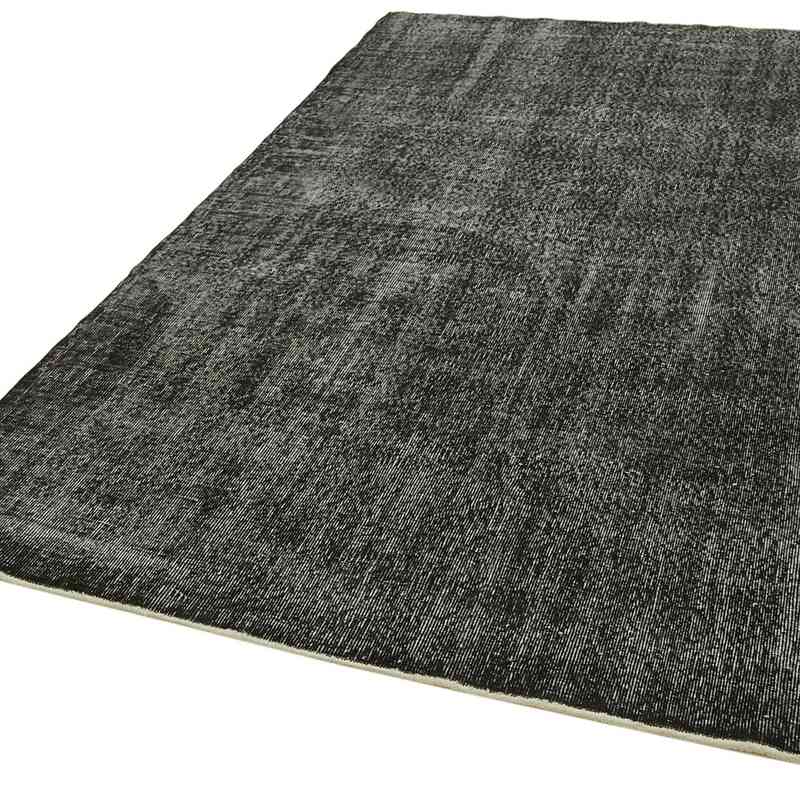 Siyah Boyalı El Dokuma Anadolu Halısı - 169 cm x 267 cm - K0059317