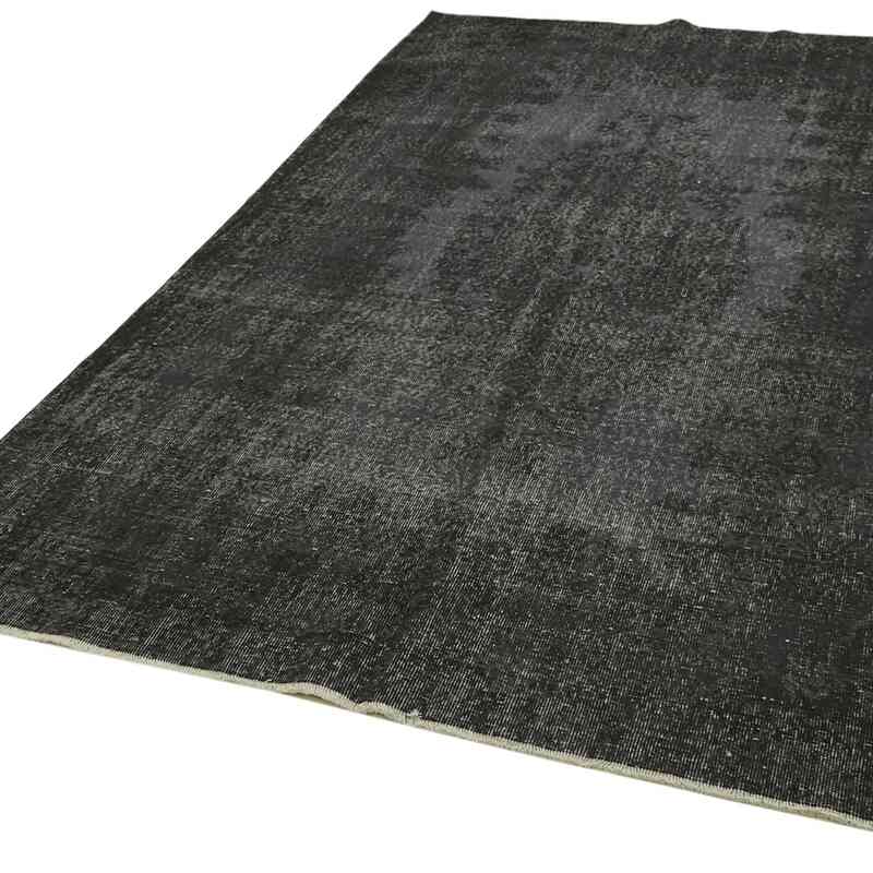Siyah Boyalı El Dokuma Anadolu Halısı - 173 cm x 298 cm - K0059319