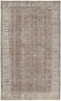 Alfombra Vintage Turca Anudada a Mano - 159 cm x 260 cm