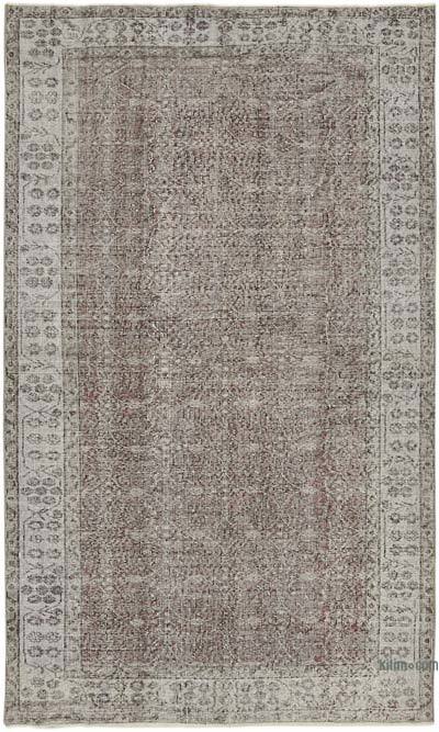 Vintage Turkish Hand-Knotted Rug - 5' 3" x 8' 6" (63 in. x 102 in.)