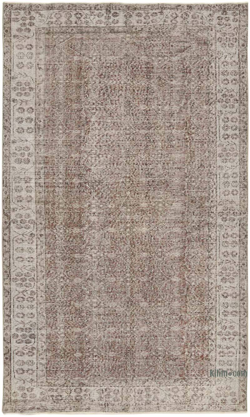 El Dokuma Vintage Halı - 159 cm x 260 cm - K0059320