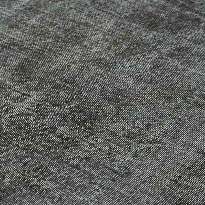 Siyah Boyalı El Dokuma Anadolu Halısı - 201 cm x 314 cm - K0059335