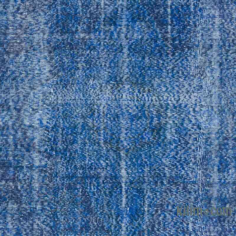 Mavi Boyalı El Dokuma Anadolu Halısı - 203 cm x 296 cm - K0059345