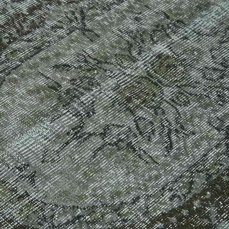 Siyah Boyalı El Dokuma Anadolu Halısı - 145 cm x 196 cm - K0059347