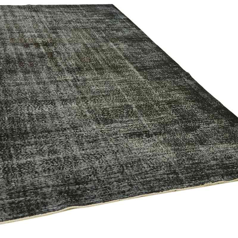 Siyah Boyalı El Dokuma Anadolu Halısı - 196 cm x 308 cm - K0059357