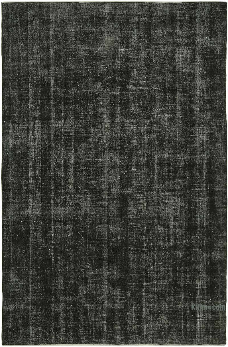 Siyah Boyalı El Dokuma Anadolu Halısı - 207 cm x 310 cm - K0059363