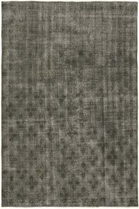 Gri Boyalı El Dokuma Anadolu Halısı - 202 cm x 300 cm