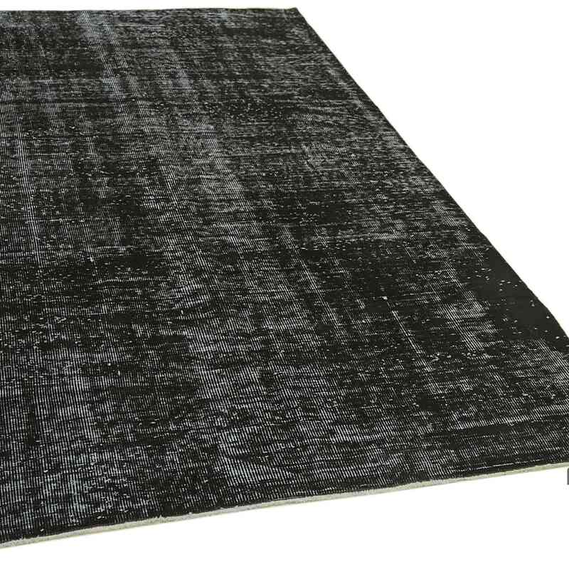 Siyah Boyalı El Dokuma Anadolu Halısı - 136 cm x 239 cm - K0059377