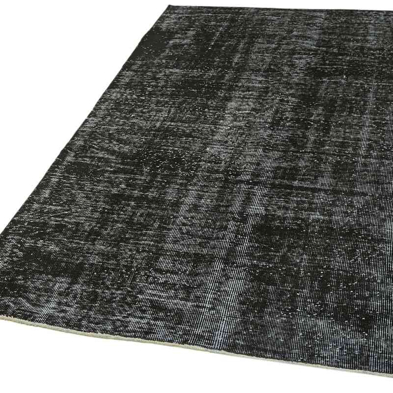 Siyah Boyalı El Dokuma Anadolu Halısı - 136 cm x 239 cm - K0059377