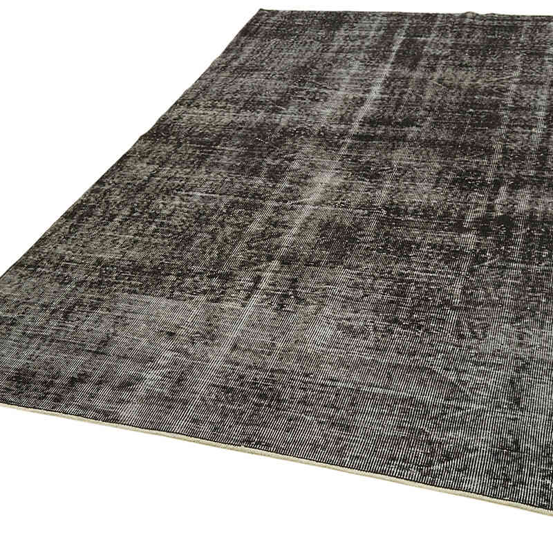Over-dyed Vintage Hand-Knotted Turkish Rug - 5' 8" x 9' 1" (68" x 109") - K0059379