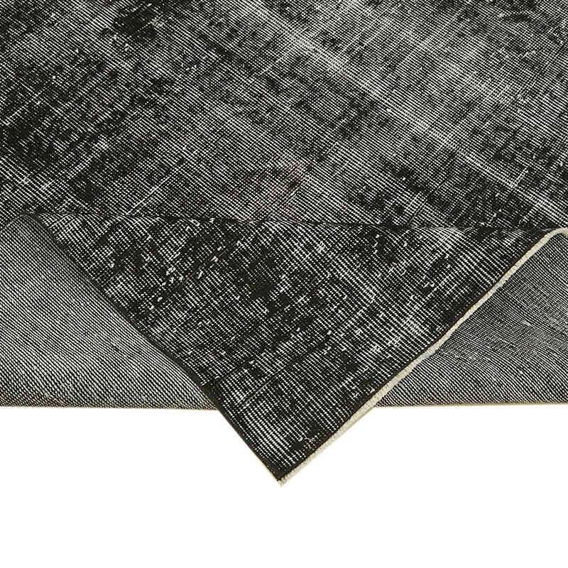 Over-dyed Vintage Hand-Knotted Turkish Rug - 5' 8" x 9' 1" (68" x 109") - K0059379
