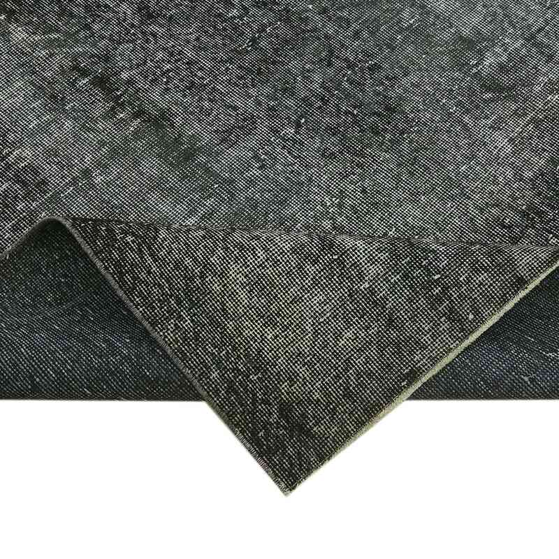 Siyah Boyalı El Dokuma Anadolu Halısı - 178 cm x 279 cm - K0059380