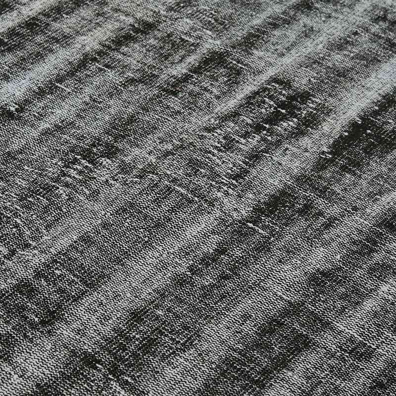 Siyah Boyalı El Dokuma Anadolu Halısı - 200 cm x 298 cm - K0059385